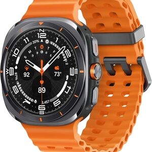 Samsung Galaxy Watch 6 Orange And Gray Flexible Wristband